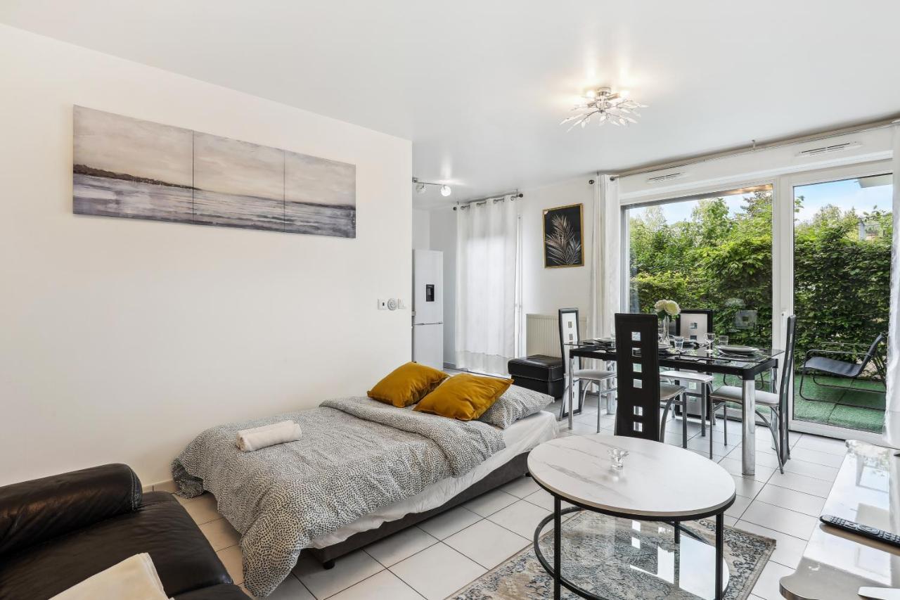 Apart-Chic-Les-Ulis With Balcon, Terrasse And Parking Les Ulis Extérieur photo